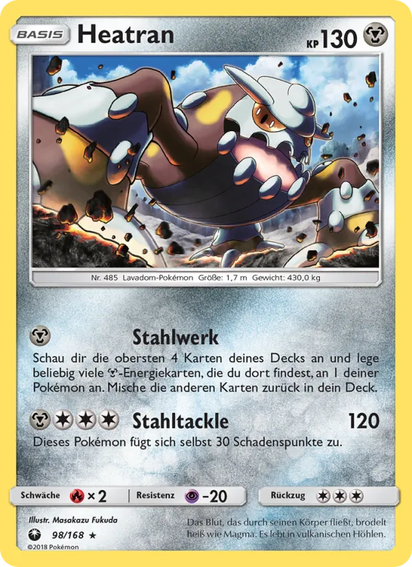 Heatran, Sturm Am Firmament 98