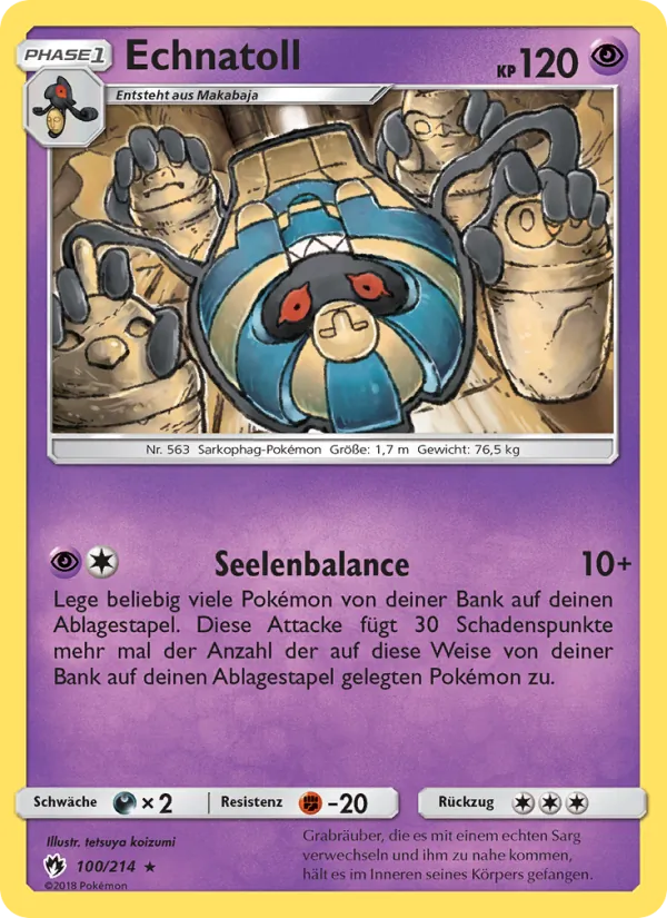 Echnatoll, Echo des Donners 100