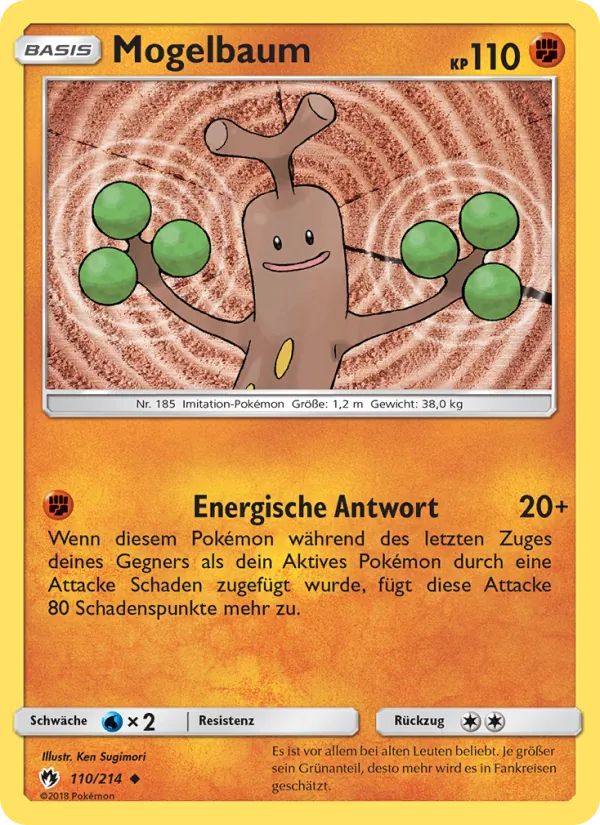 Mogelbaum, Echo des Donners 110