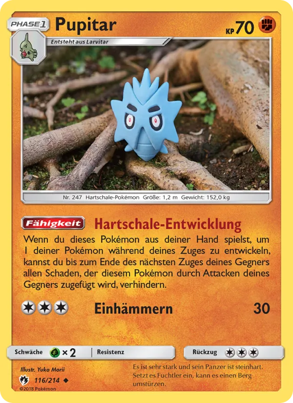 Pupitar, Echo des Donners 116