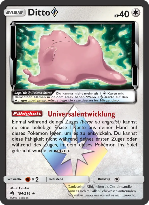 Ditto ◇, Echo des Donners 154
