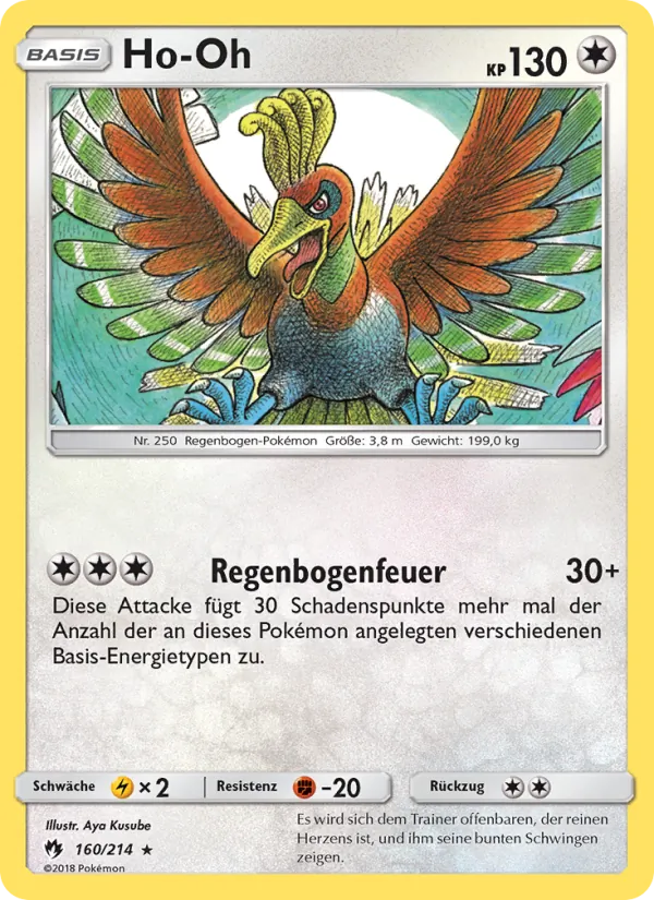 Ho-Oh, Echo des Donners 160