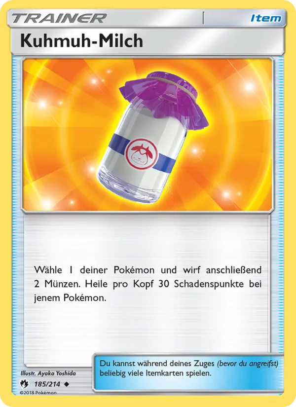 Kuhmuh-Milch, Echo des Donners 185