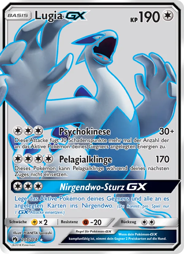 Lugia GX, Echo des Donners 207