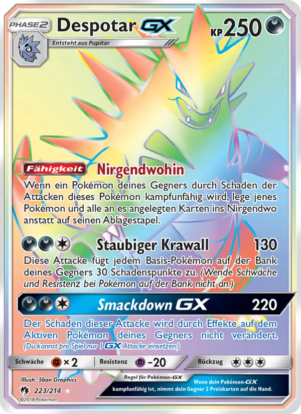 Despotar GX, Echo des Donners 223