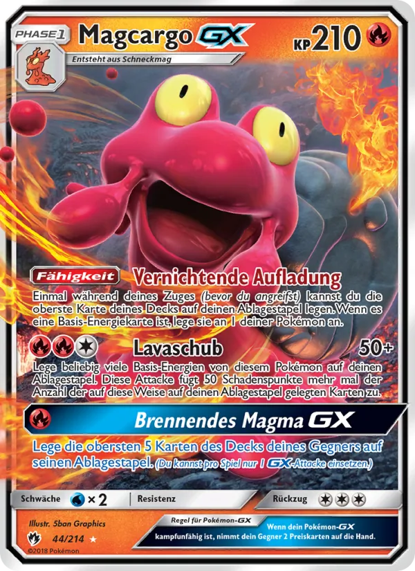 Magcargo GX, Echo des Donners 44
