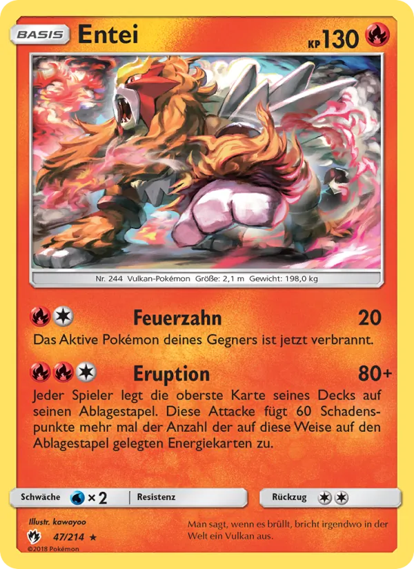 Entei, Echo des Donners 47