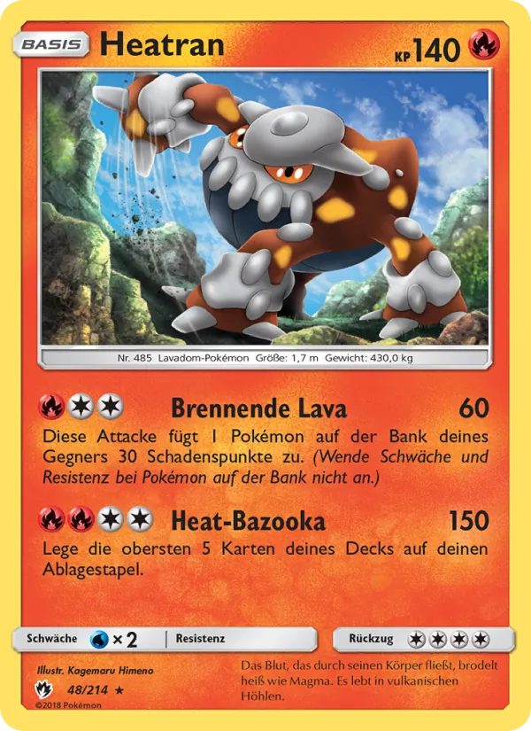 Heatran, Echo des Donners 48