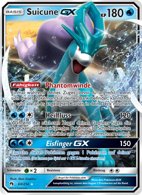 Suicune GX, Echo des Donners 60