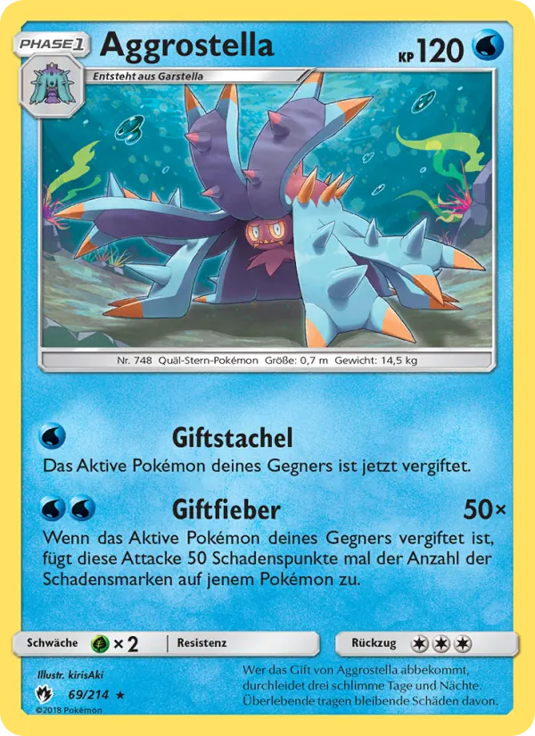 Aggrostella, Echo des Donners 69