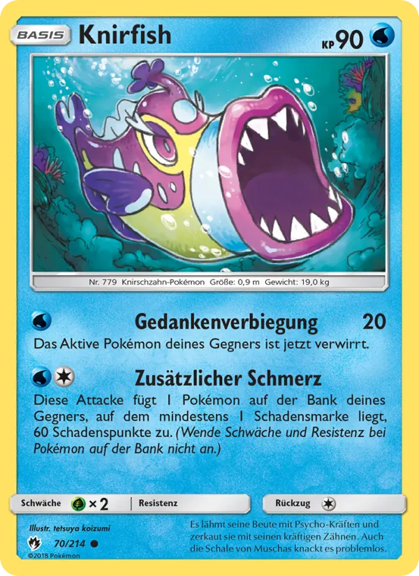 Knirfish, Echo des Donners 70