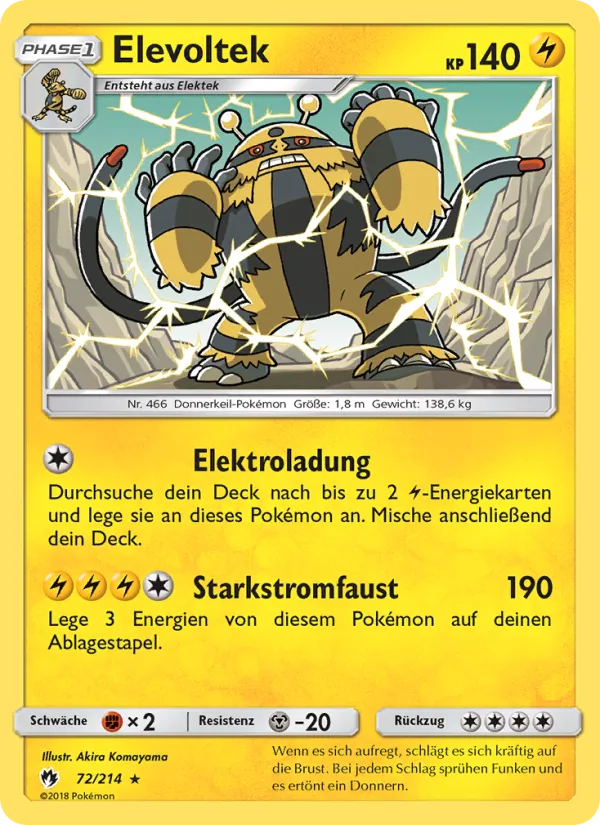 Elevoltek, Echo des Donners 72