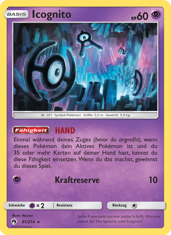 Icognito, Echo des Donners 91