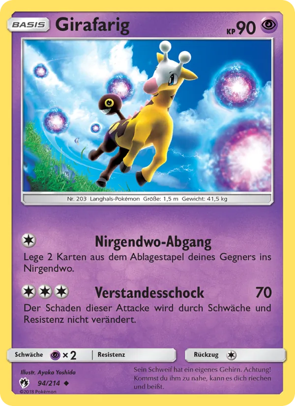 Girafarig, Echo des Donners 94