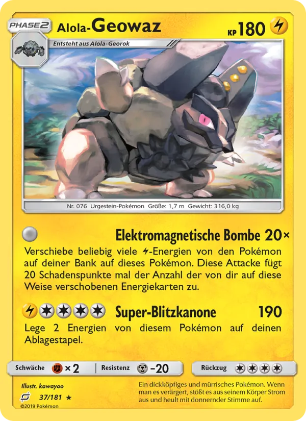 Alola-Geowaz, Teams Sind Trumpf 37