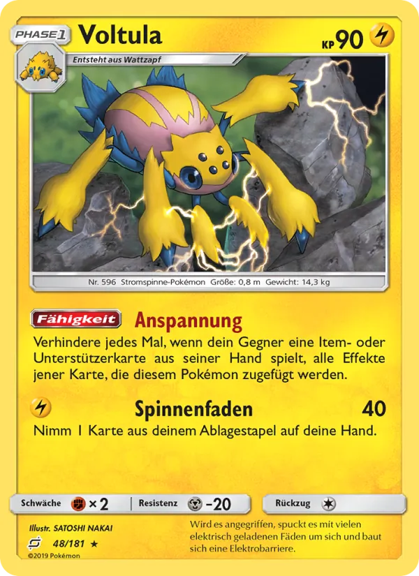 Voltula, Teams Sind Trumpf 48