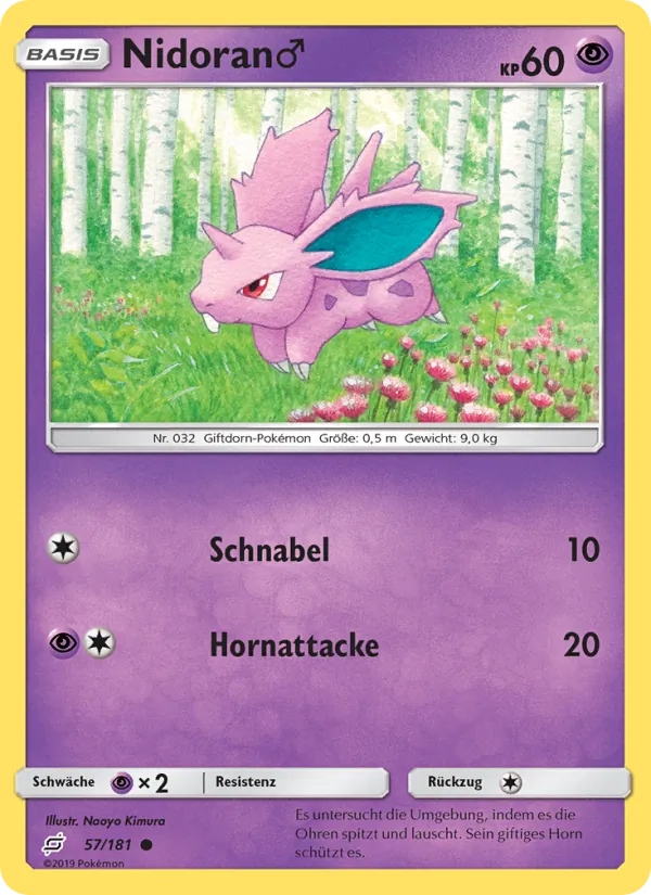 Nidoran♂, Teams Sind Trumpf 57