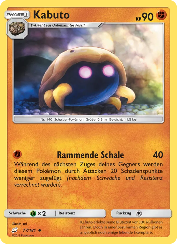 Kabuto, Teams Sind Trumpf 77