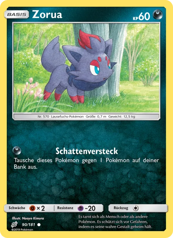 Zorua, Teams Sind Trumpf 90