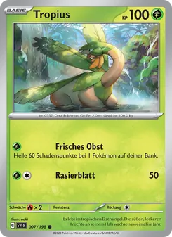 Tropius, Karmesin & Purpur 007