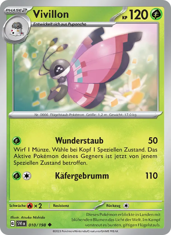 Vivillon, Karmesin & Purpur 010