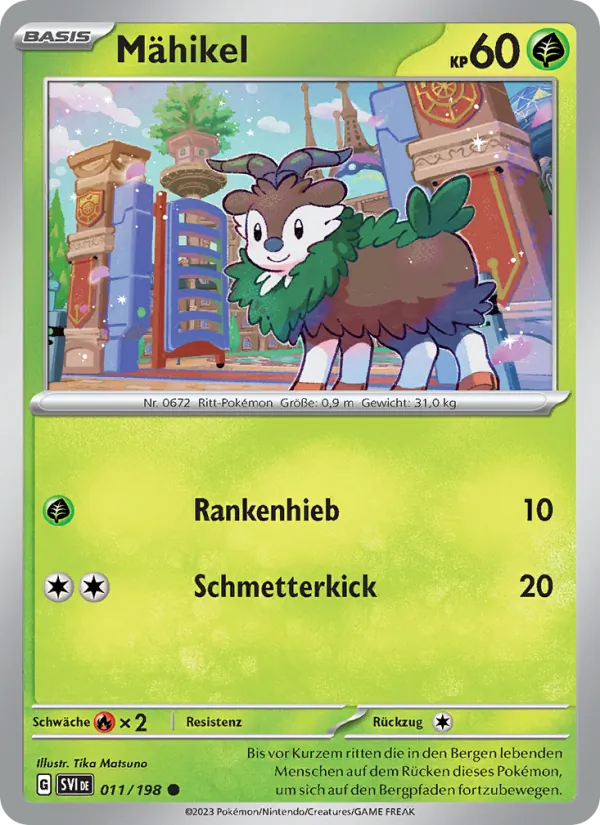 Mähikel, Karmesin & Purpur 011