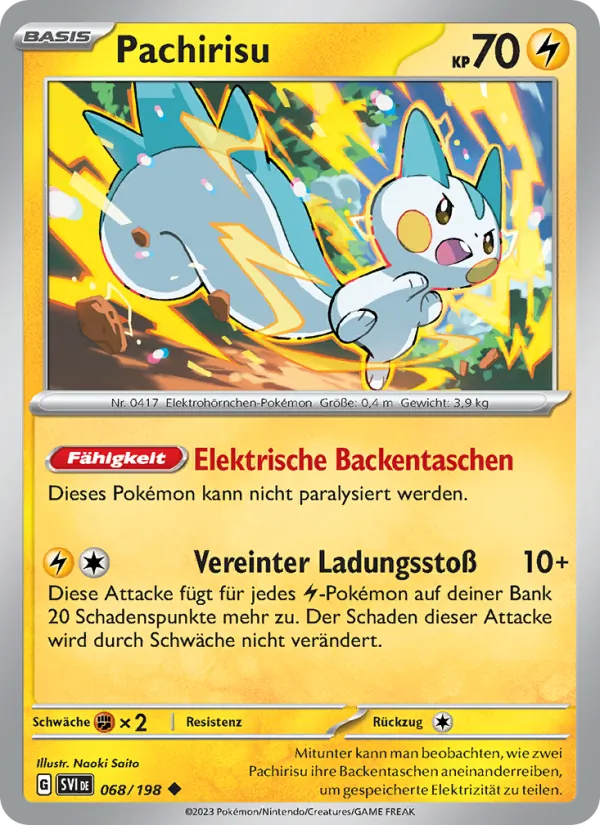 Pachirisu, Karmesin & Purpur 068