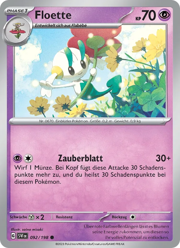 Floette, Karmesin & Purpur 092