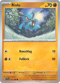 Riolu, Karmesin & Purpur 112
