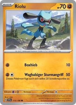 Riolu, Karmesin & Purpur 113