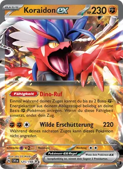 Koraidon-ex, Karmesin & Purpur 125