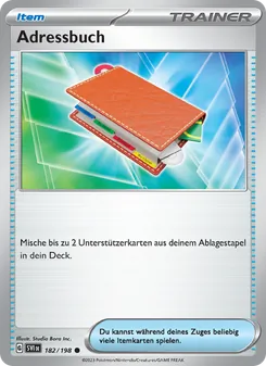 Adressbuch, Karmesin & Purpur 182