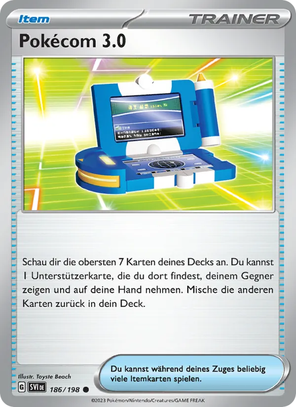 Pokécom 3.0, Karmesin & Purpur 186