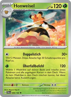 Honweisel, Entwicklungen in Paldea 009