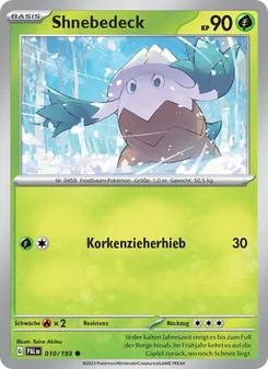 Shnebedeck, Entwicklungen in Paldea 010