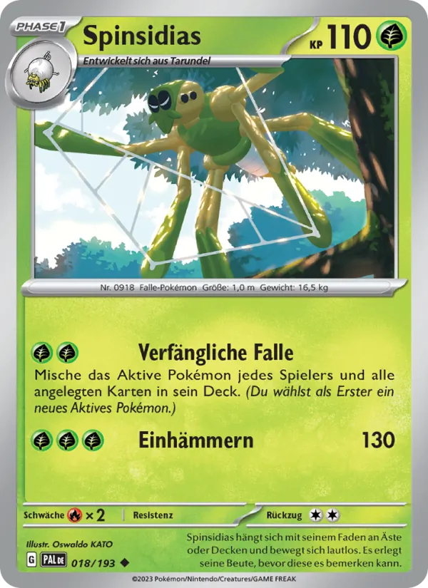 Spinsidias, Entwicklungen in Paldea 018