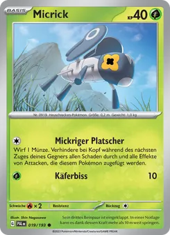 Micrick, Entwicklungen in Paldea 019
