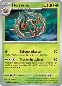 Horrerba, Entwicklungen in Paldea 024