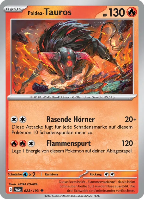 Paldea-Tauros, Entwicklungen in Paldea 028