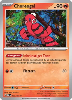 Choreogel, Entwicklungen in Paldea 033