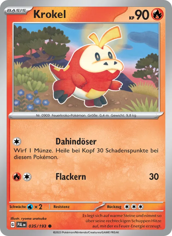 Krokel, Entwicklungen in Paldea 035