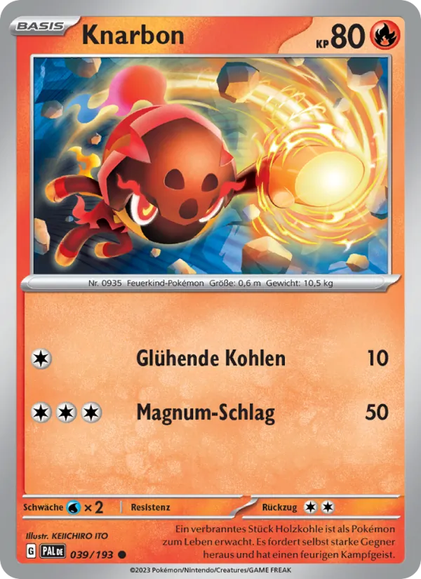 Knarbon, Entwicklungen in Paldea 039