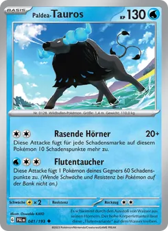 Paldea-Tauros, Entwicklungen in Paldea 041