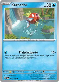 Karpador, Entwicklungen in Paldea 042