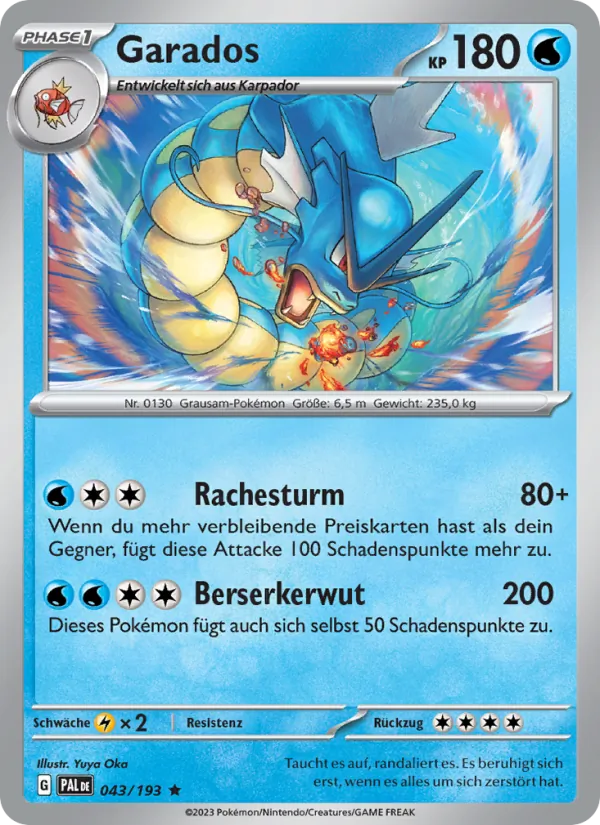 Garados, Entwicklungen in Paldea 043