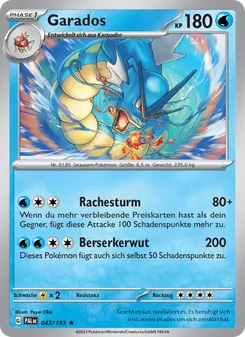 Garados, Entwicklungen in Paldea 043
