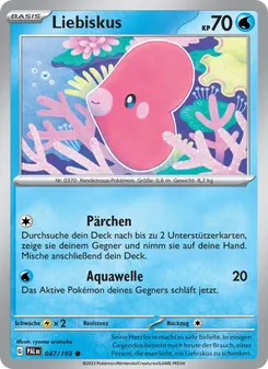 Liebiskus, Entwicklungen in Paldea 047