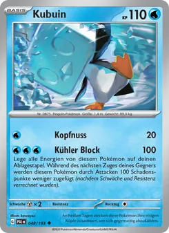Kubuin, Entwicklungen in Paldea 048
