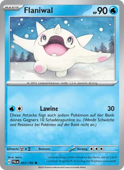 Flaniwal, Entwicklungen in Paldea 053
