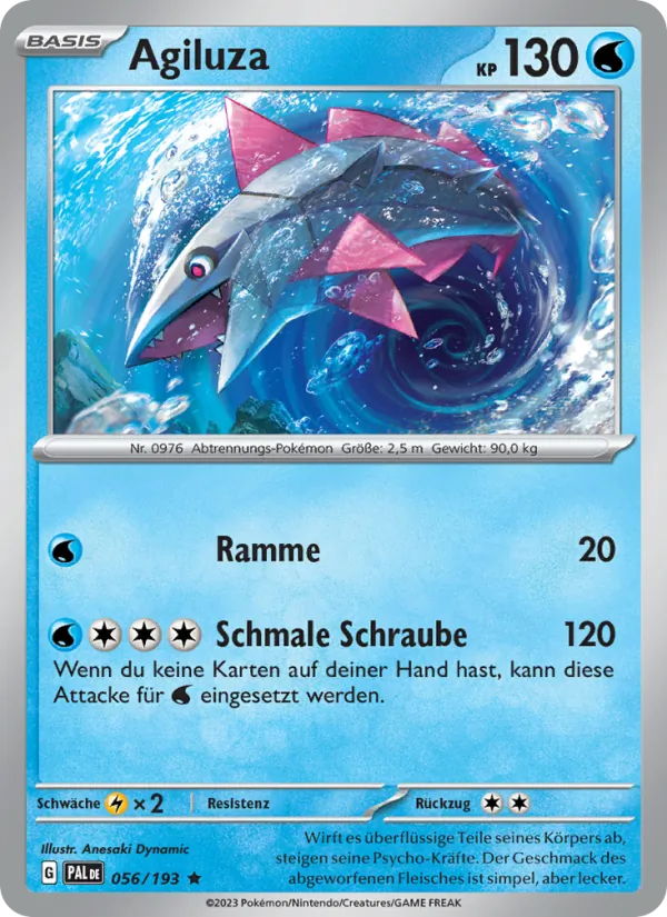 Agiluza, Entwicklungen in Paldea 056